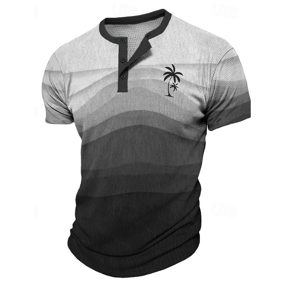 Printed Floral Shirt - Camiseta Masculina Engraçada com Estampa 3D