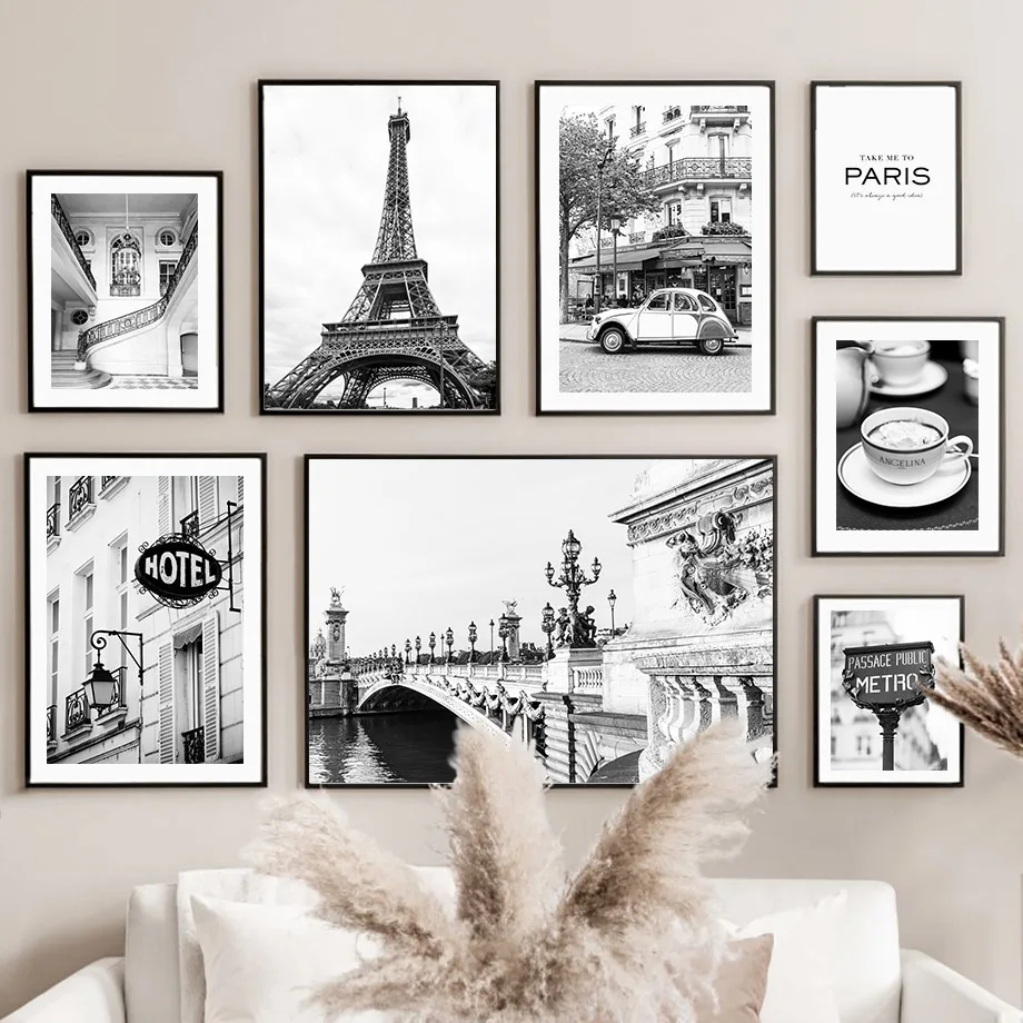 Vintage Fashion Wall Art - Pintura em Tela de Arte de