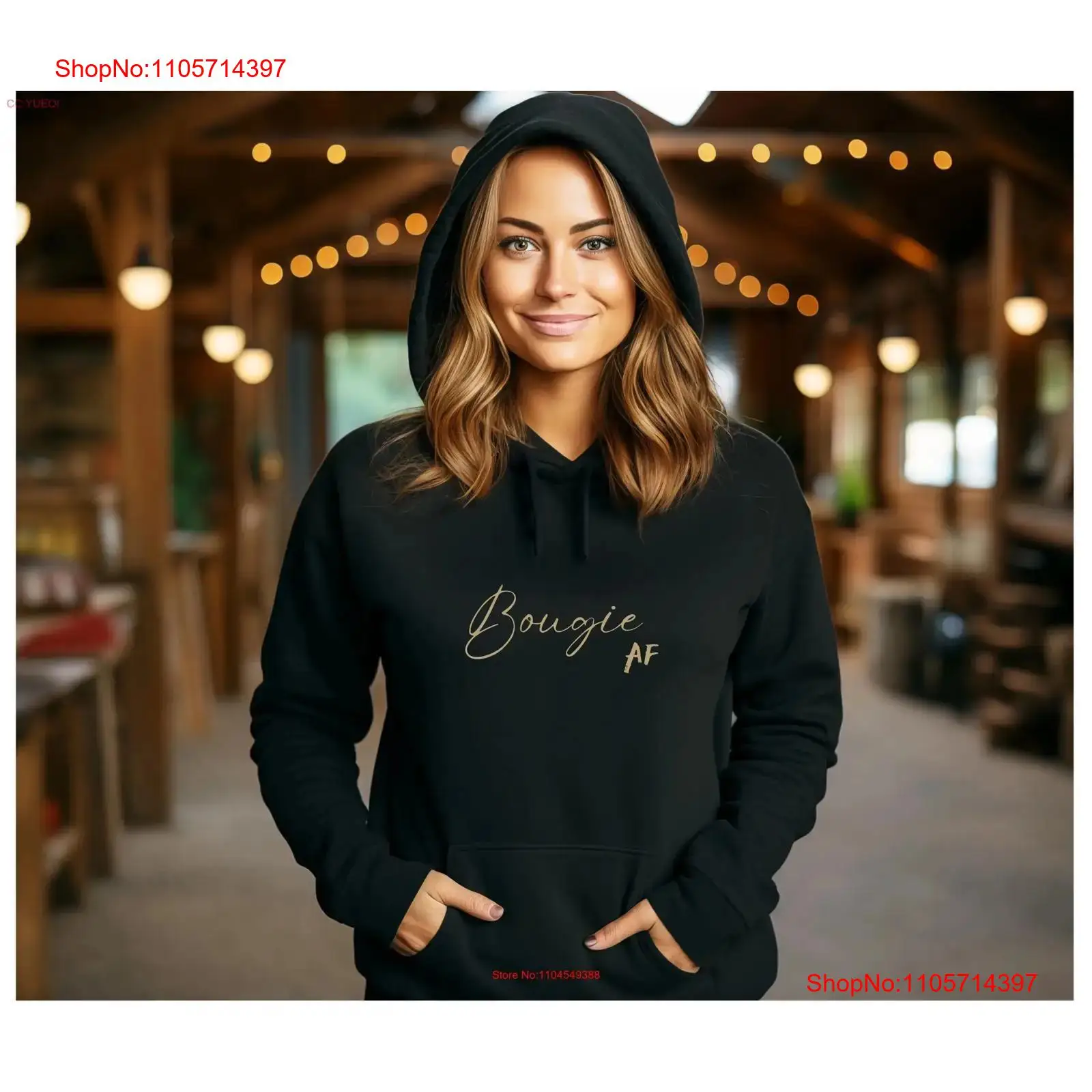 Vintage Fashion Influencers - Camiseta Bougie AF Glam Fashion Influencer