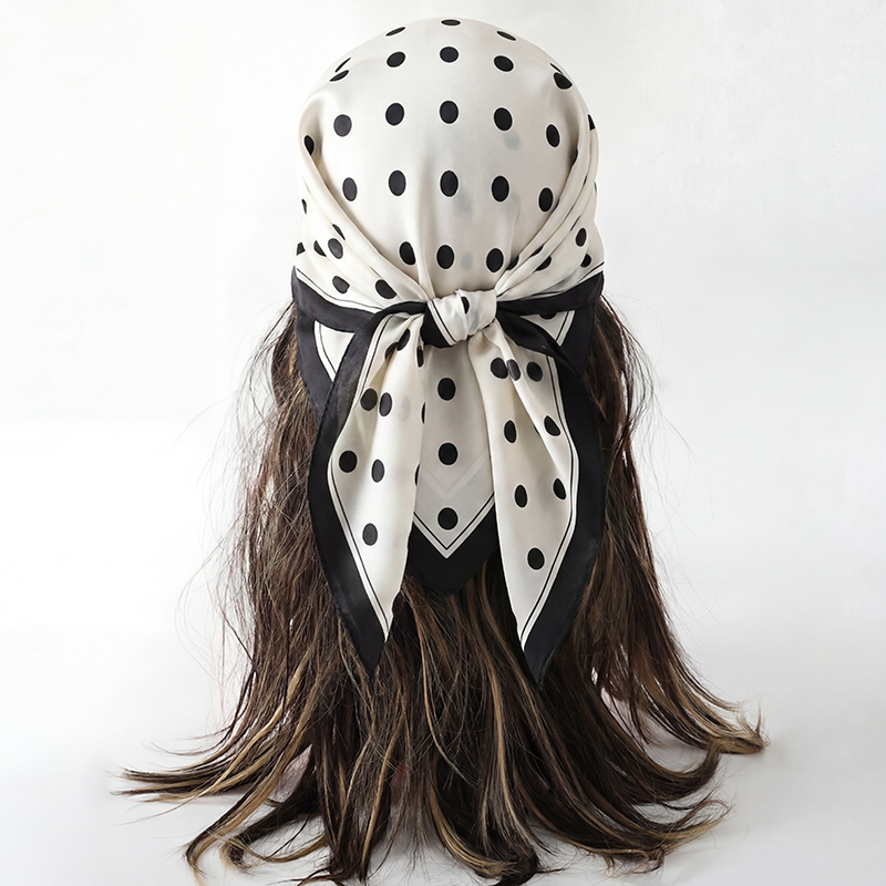 Lenço Quadrado Vintage com Est - Vintage Fashion Hijab avaliação e preço