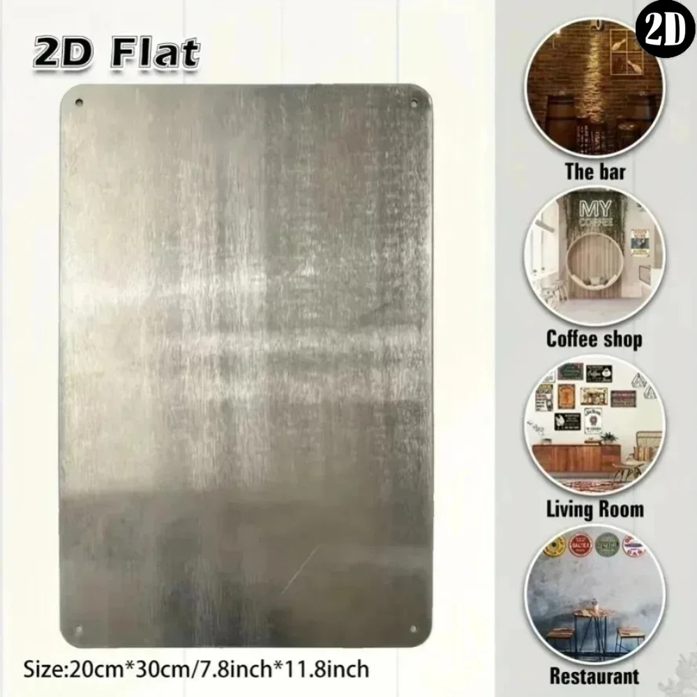 Placa de Metal Vintage, Retrat - Vintage Fashion Wall Art avaliação e preço