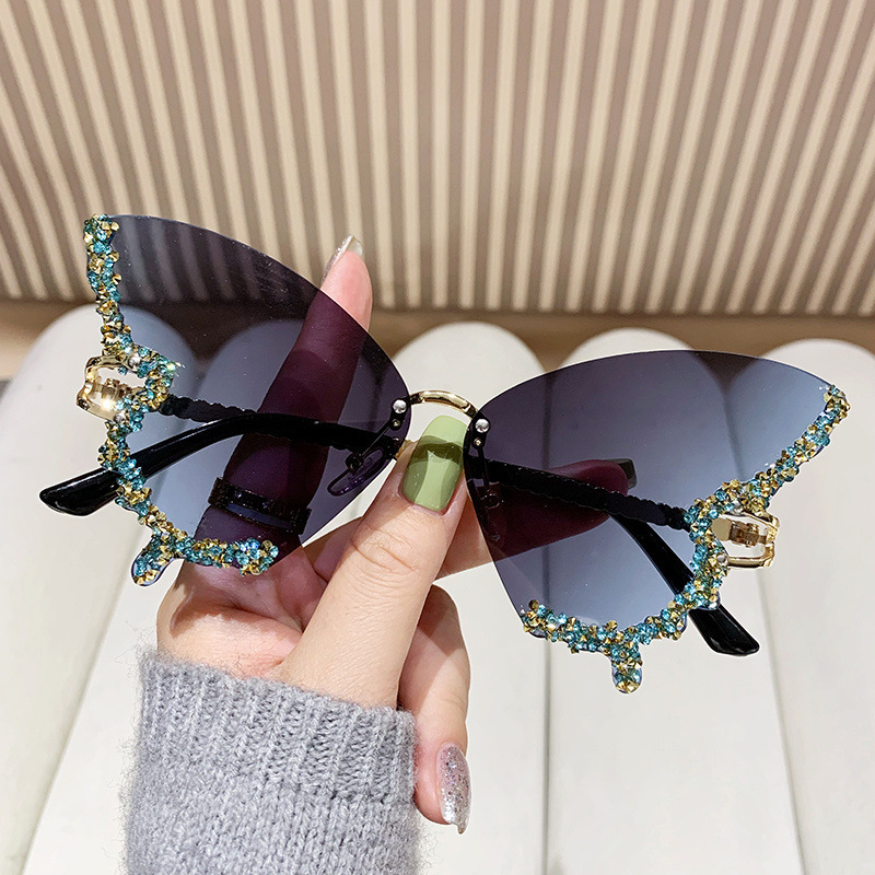 Óculos de Sol de Luxo Y2K com  - Vintage Fashion Y2K avaliação e preço