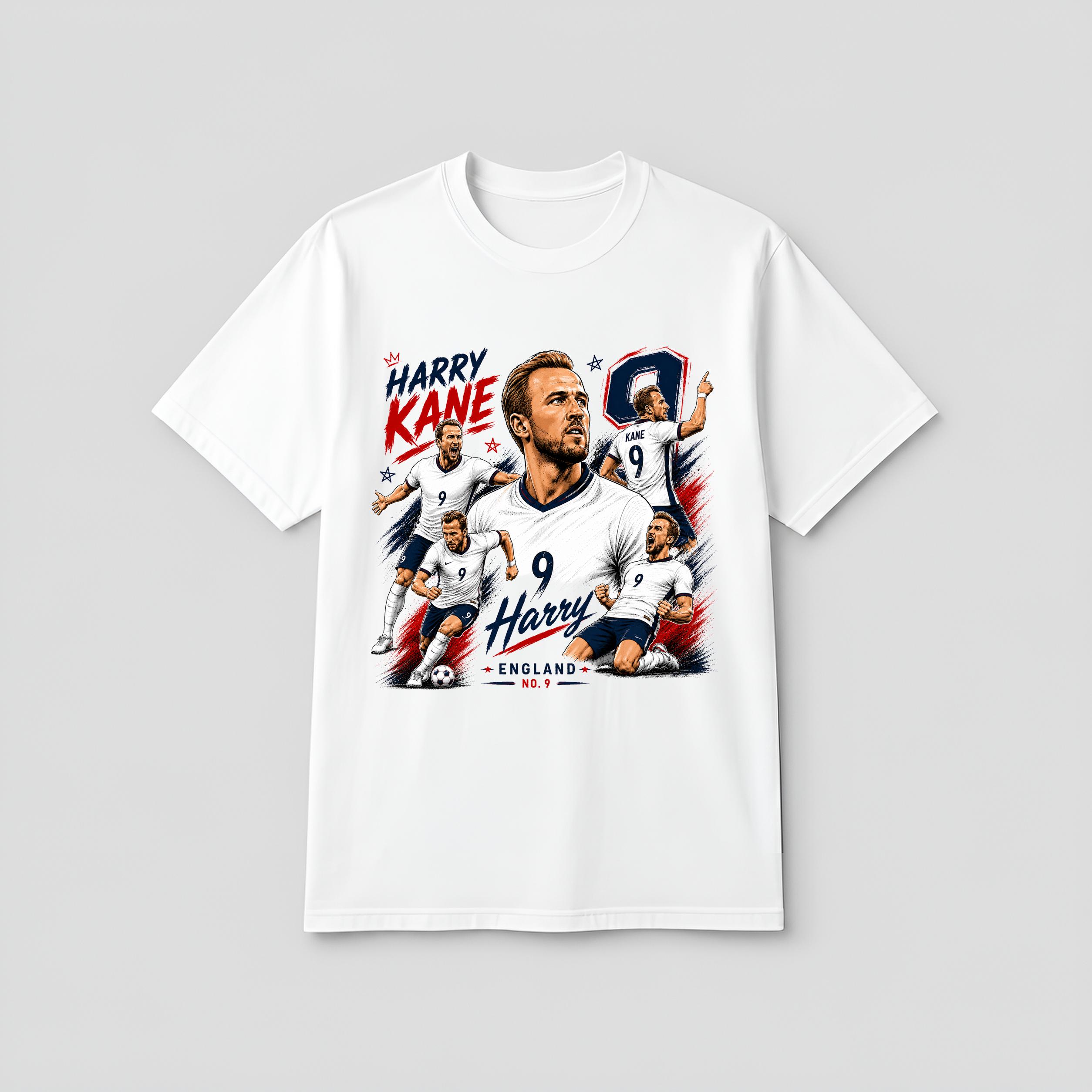 Camiseta Vintage Harry Kane In - Vintage Fashion Collage avaliação e preço