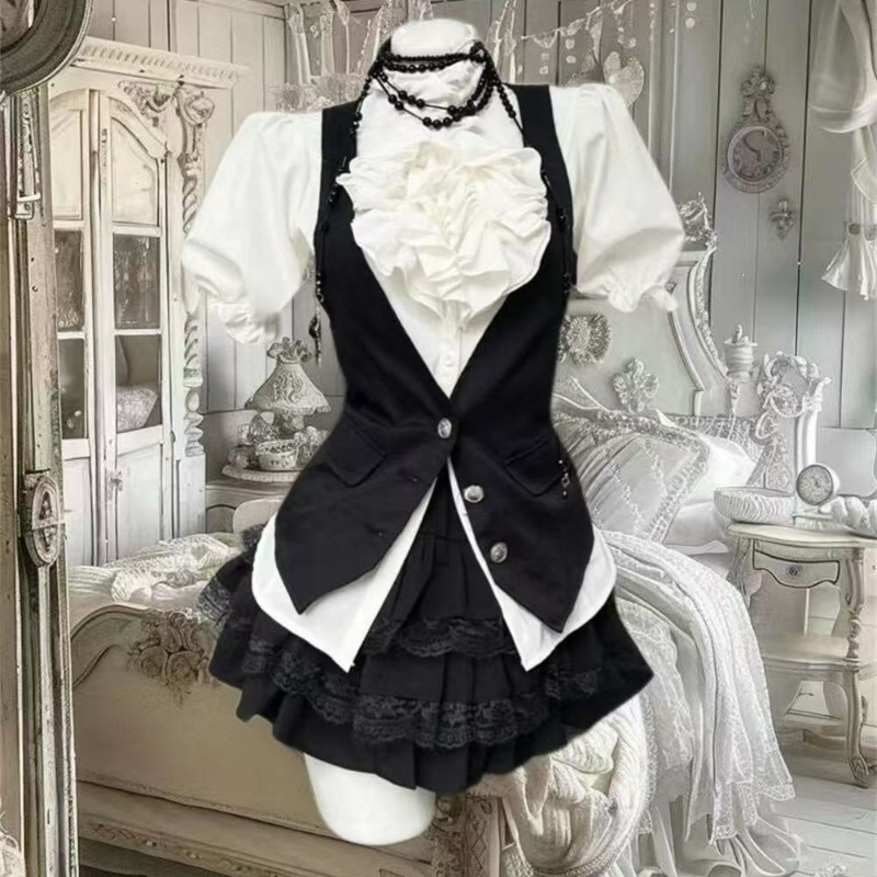 Y2k estética lolita estilo doc - Vintage Flannel Shirt avaliação e preço