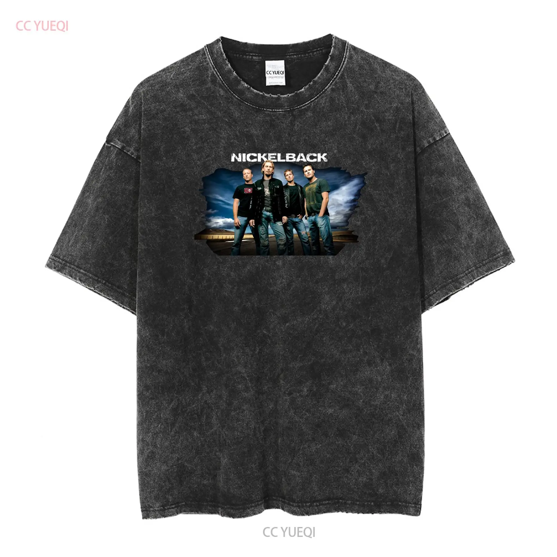 Nickleback t camisa vintage ro - Vintage Flannel Shirt avaliação e preço