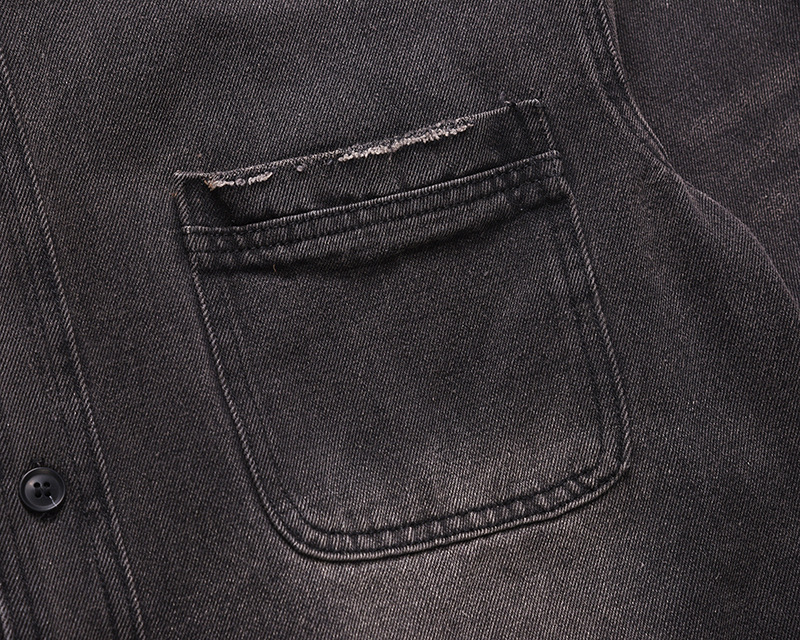 Jaqueta Jeans Masculina Rasgad - Vintage Fashion Streetwear avaliação e preço