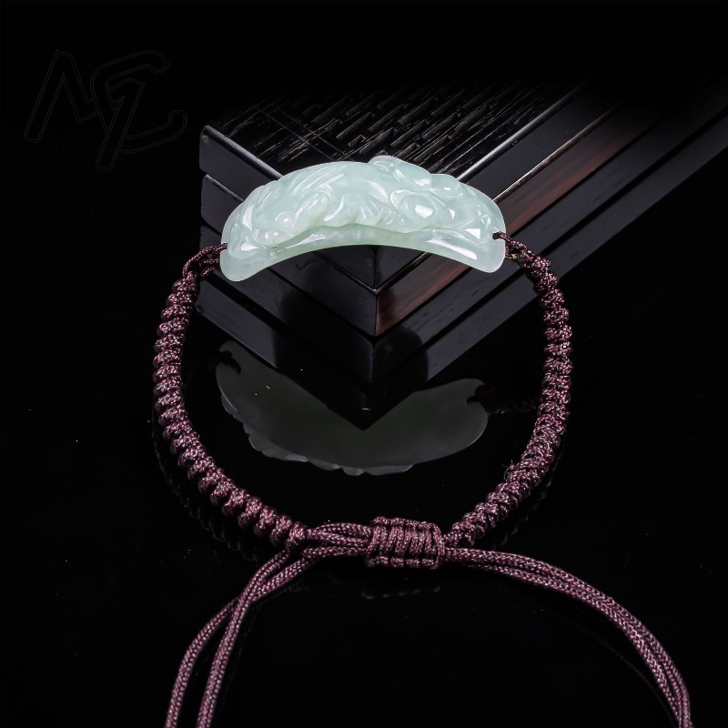 Pulseira Pixiu de Jadeíta Birm - Vintage Fashion avaliação e preço