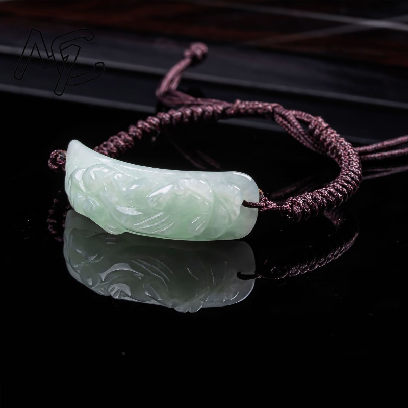 Pulseira Pixiu de Jadeíta Birm - Vintage Fashion avaliação e preço