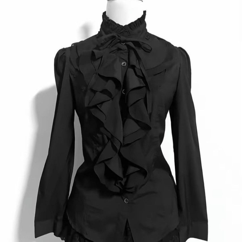 Deeptown preto gótico lolita b - Vintage Fashion Japan avaliação e preço