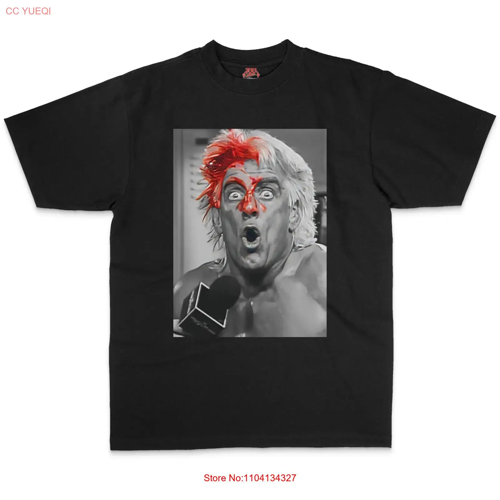 Camiseta RIC FLAIR RARE vintag - Vintage Fashion Knitwear avaliação e preço