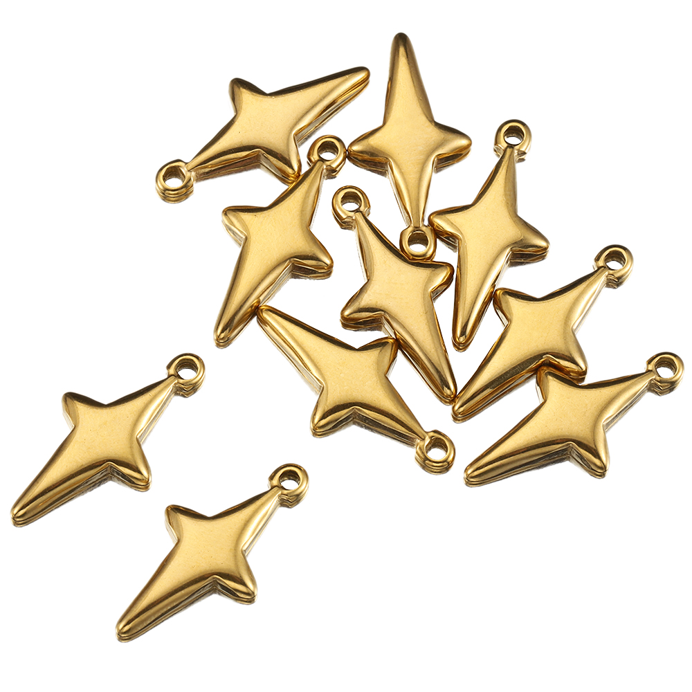5 peças de aço inoxidável vint - Vintage Fashion Earrings avaliação e preço