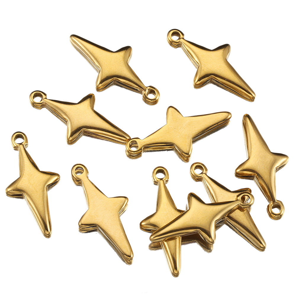 5 peças de aço inoxidável vint - Vintage Fashion Earrings avaliação e preço
