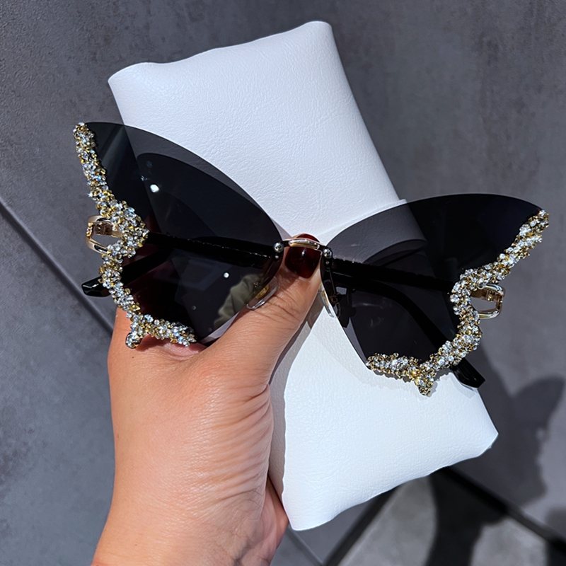 Óculos de Sol de Luxo com Desi - Vintage Fashion Y2K avaliação e preço
