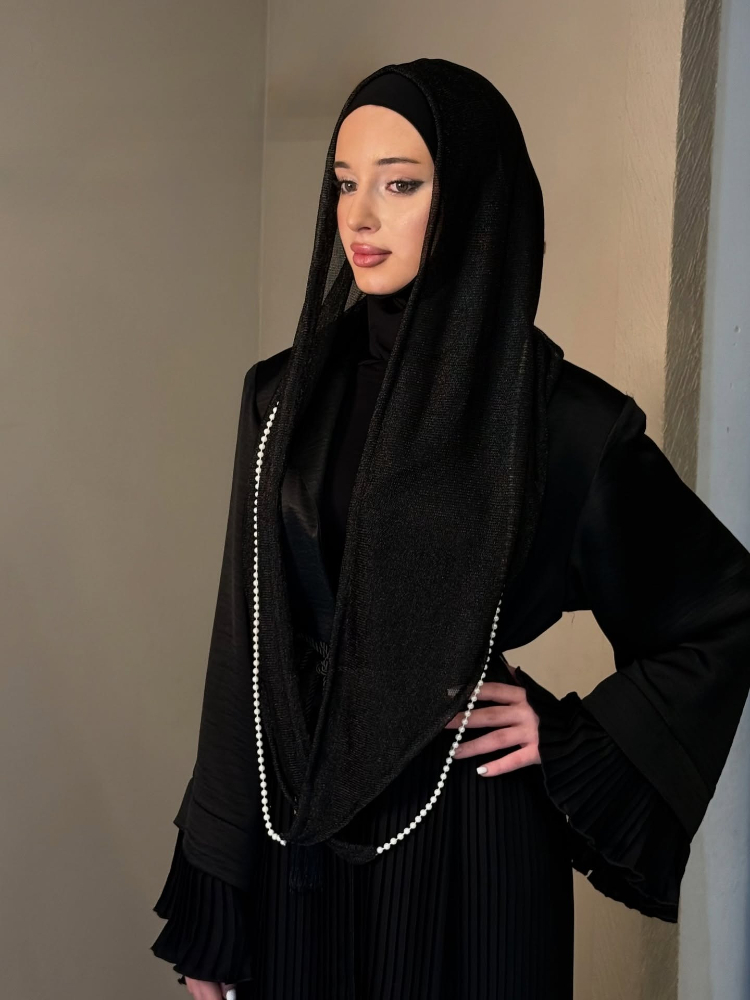 Novo Hijab Dubai com Cordão de - Vintage Fashion Hijab avaliação e preço