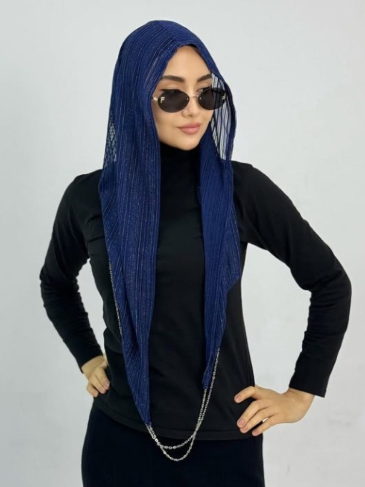 Novo Hijab Dubai com Cordão de - Vintage Fashion Hijab avaliação e preço