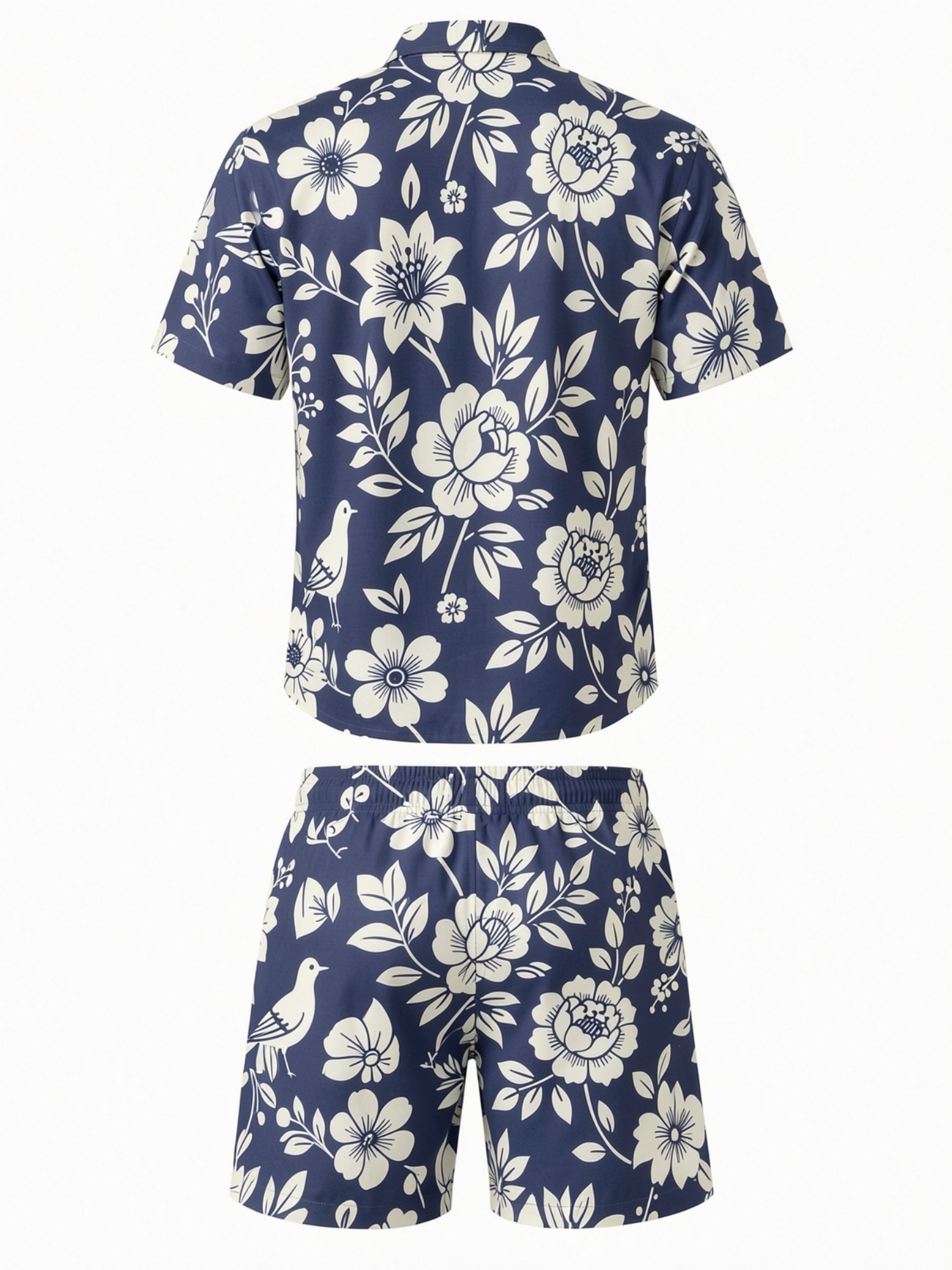 Conjunto Masculino de Camisa F - Printed Floral Shirt avaliação e preço