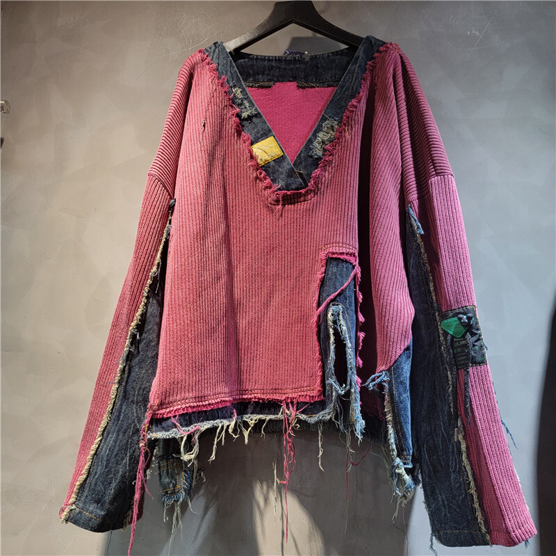 Whth moda feminina emendado de - Vintage Fashion Influencers avaliação e preço