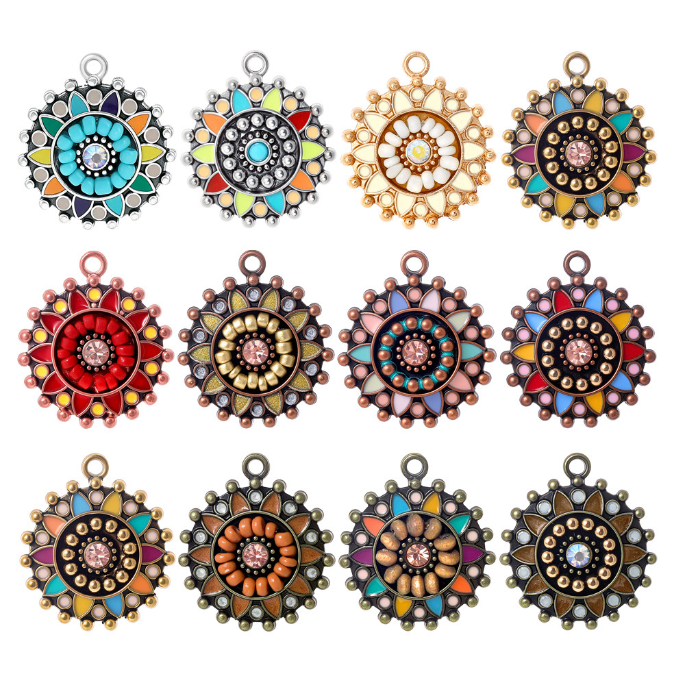 Pingentes Redondos Vintage Boê - Vintage Fashion Earrings avaliação e preço