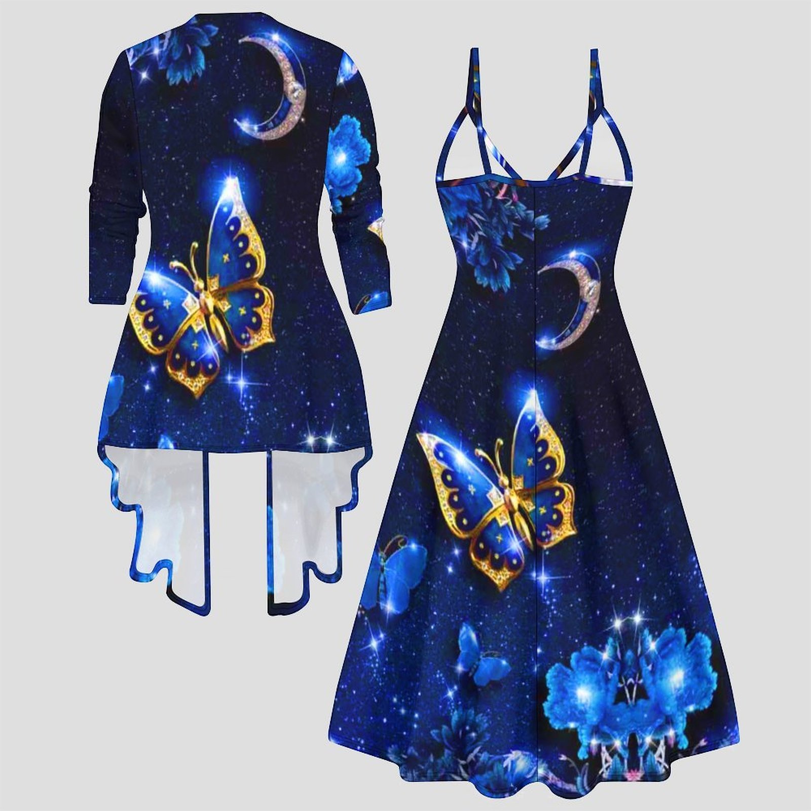 Conjunto de duas peças com est - Vintage Fashion Knitwear avaliação e preço