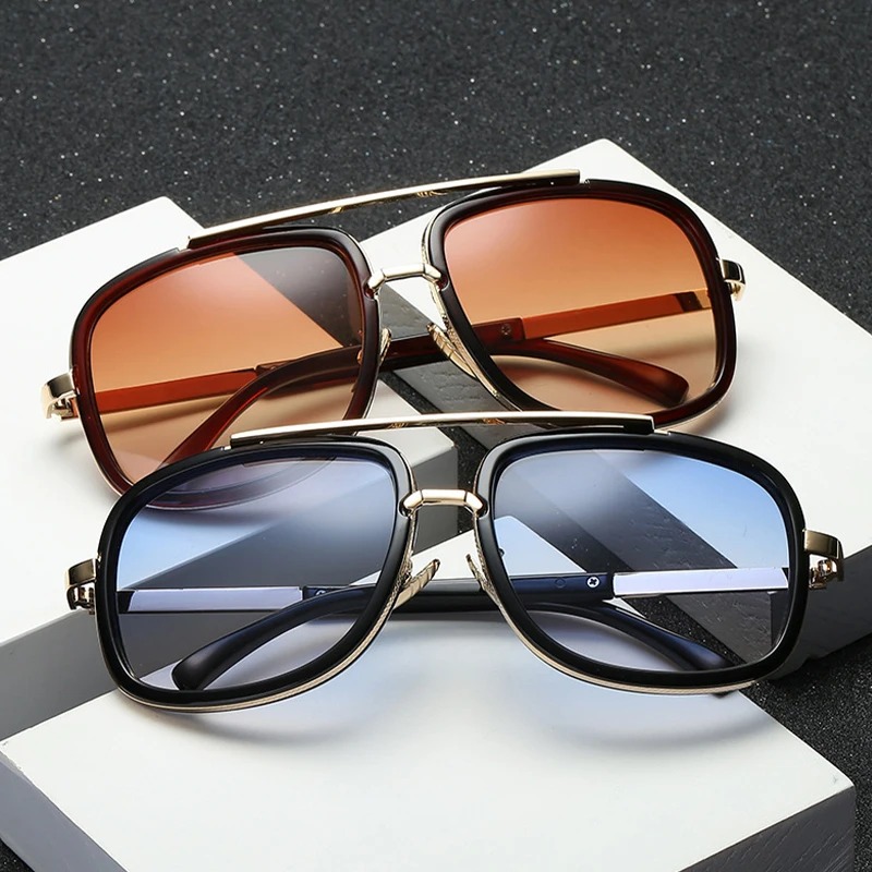 Novos Óculos de Sol Masculinos - Vintage Fashion Streetwear avaliação e preço