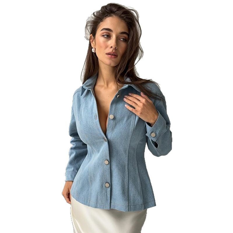 Camisa Jeans Vintage KT para M - Vintage Fashion avaliação e preço