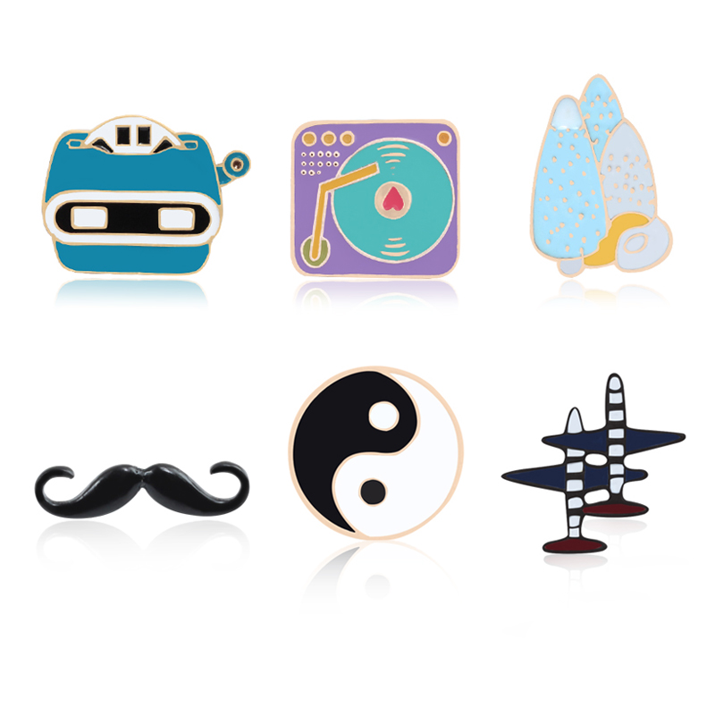 8 estilos vintage broches para - Vintage Fashion Hijab avaliação e preço
