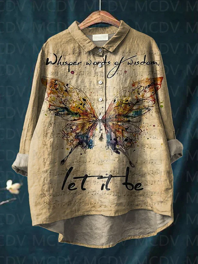 Camisa de linho casual floral, - Printed Floral Shirt avaliação e preço