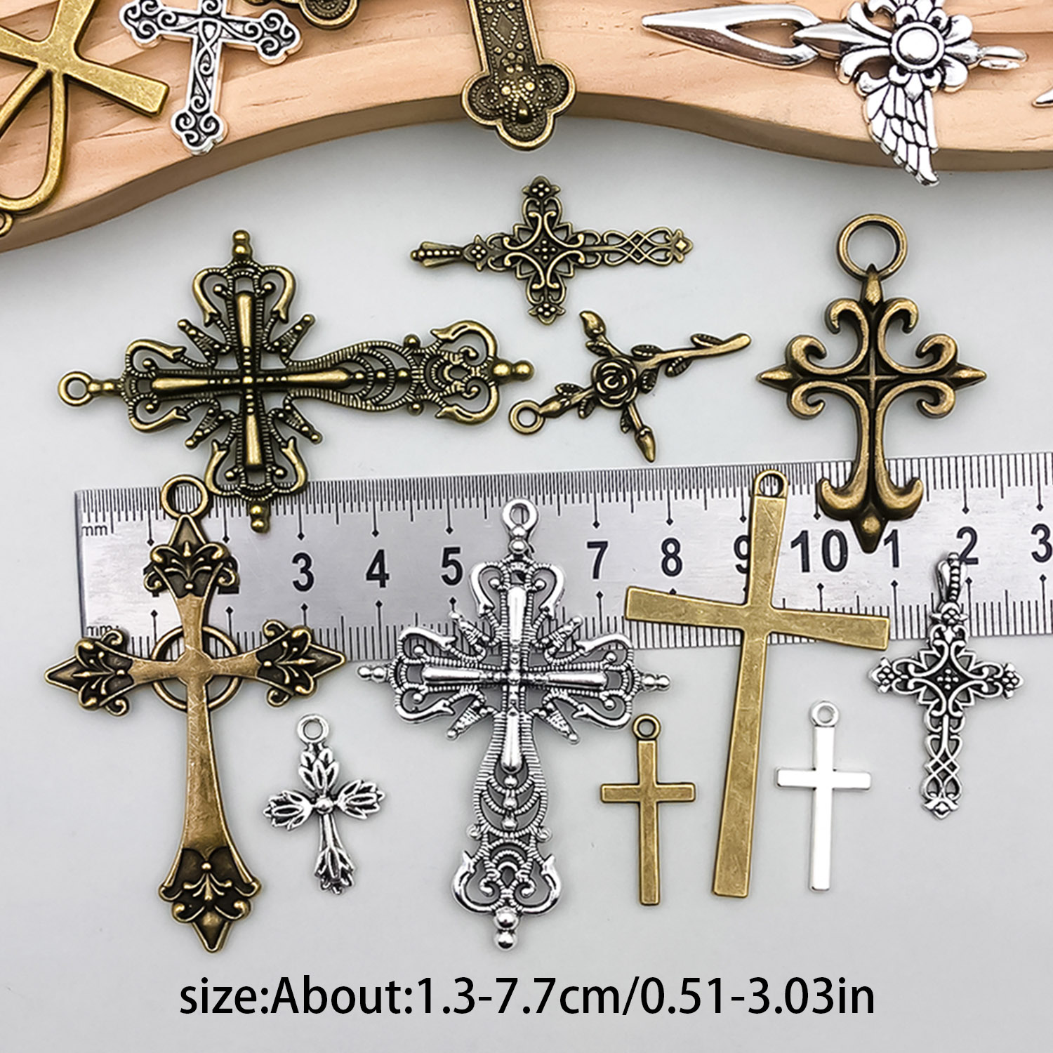 Acessórios de ornamento cruzad - Vintage Fashion Earrings avaliação e preço