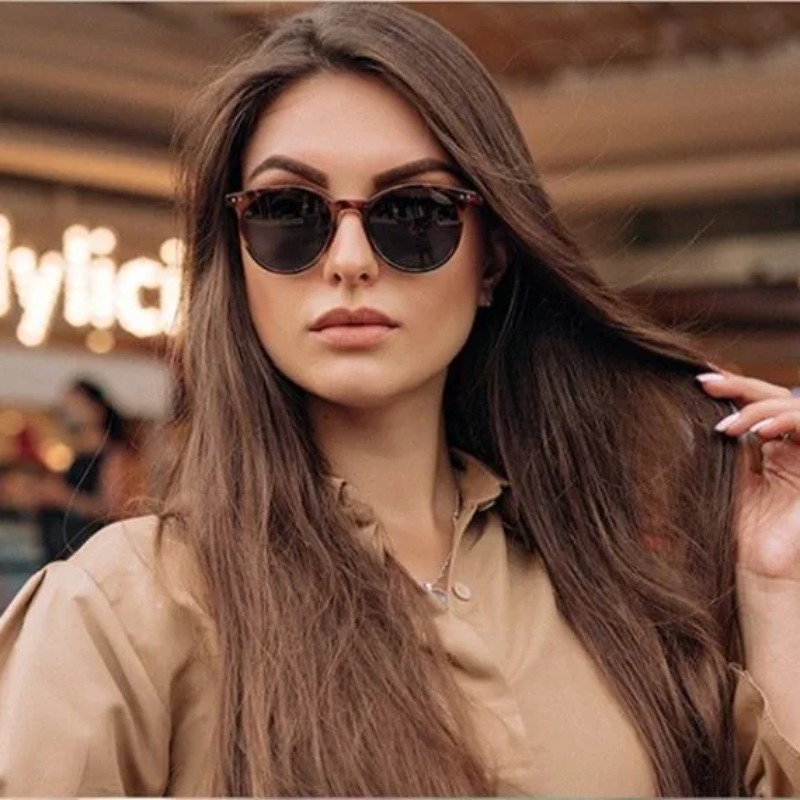 Óculos de Sol Vintage Redondos - Vintage Fashion Brands avaliação e preço