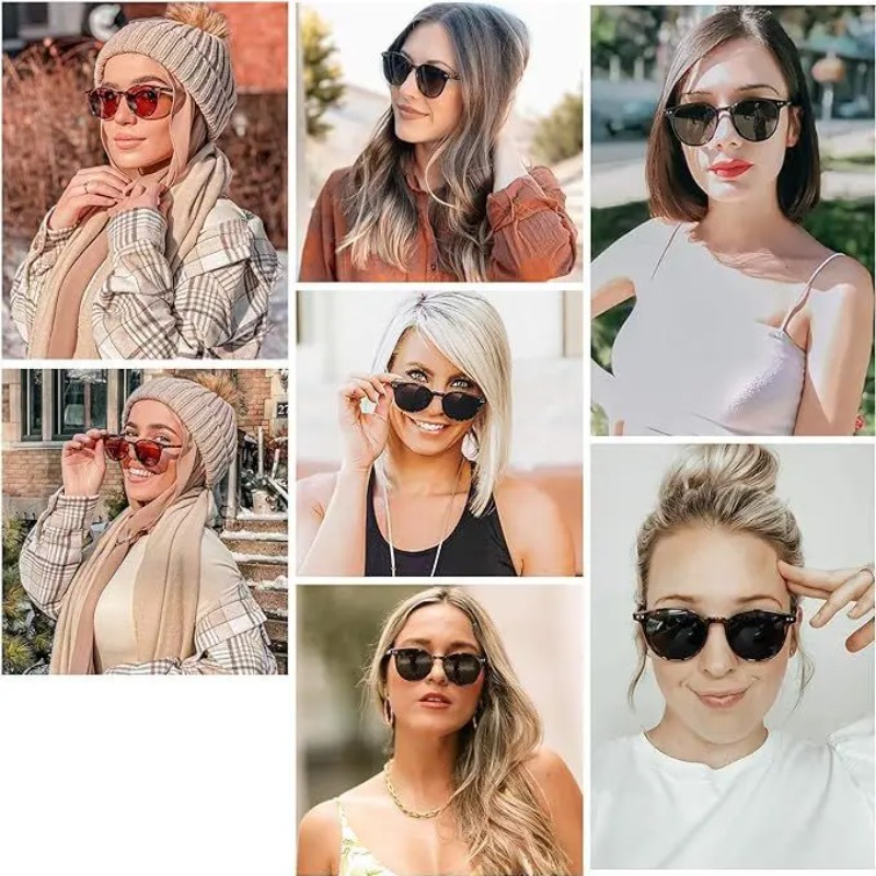 Óculos de Sol Vintage Redondos - Vintage Fashion Brands avaliação e preço