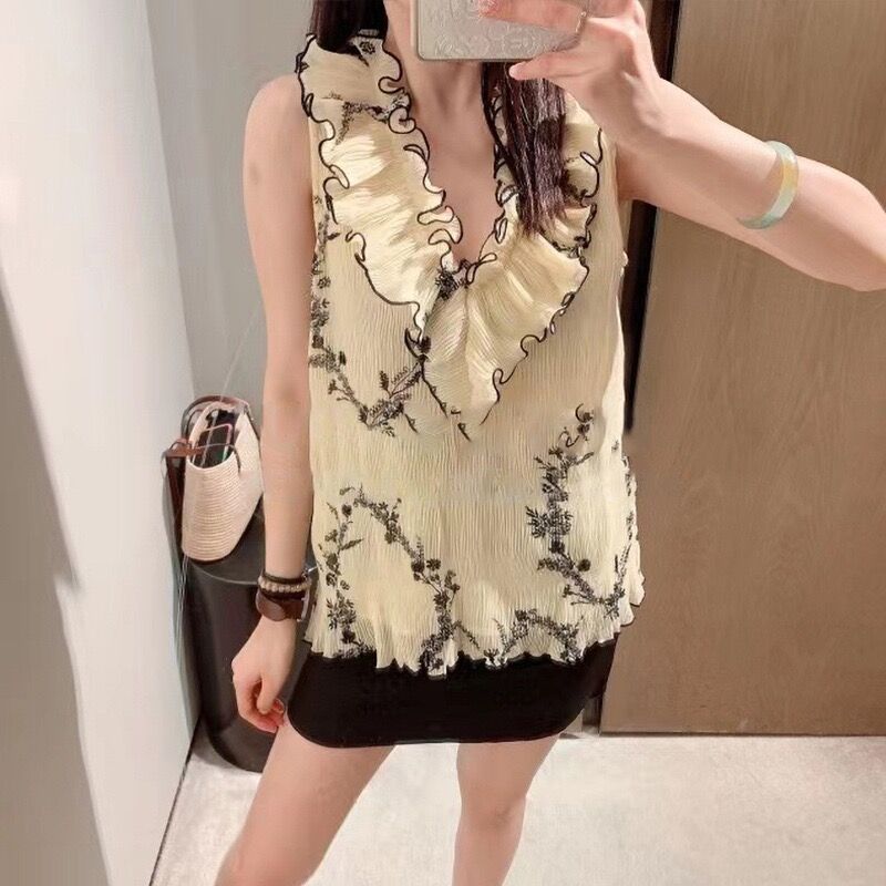 Colete Floral Fresco de Verão  - Printed Floral Shirt avaliação e preço