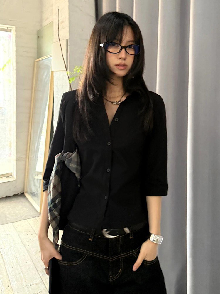 Camisa Casual Vintage Genayooa - Vintage Fashion Japan avaliação e preço