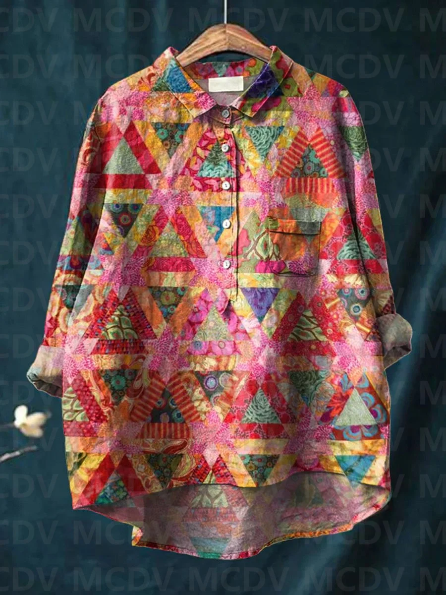 Camisa feminina vintage com es - Printed Floral Shirt avaliação e preço
