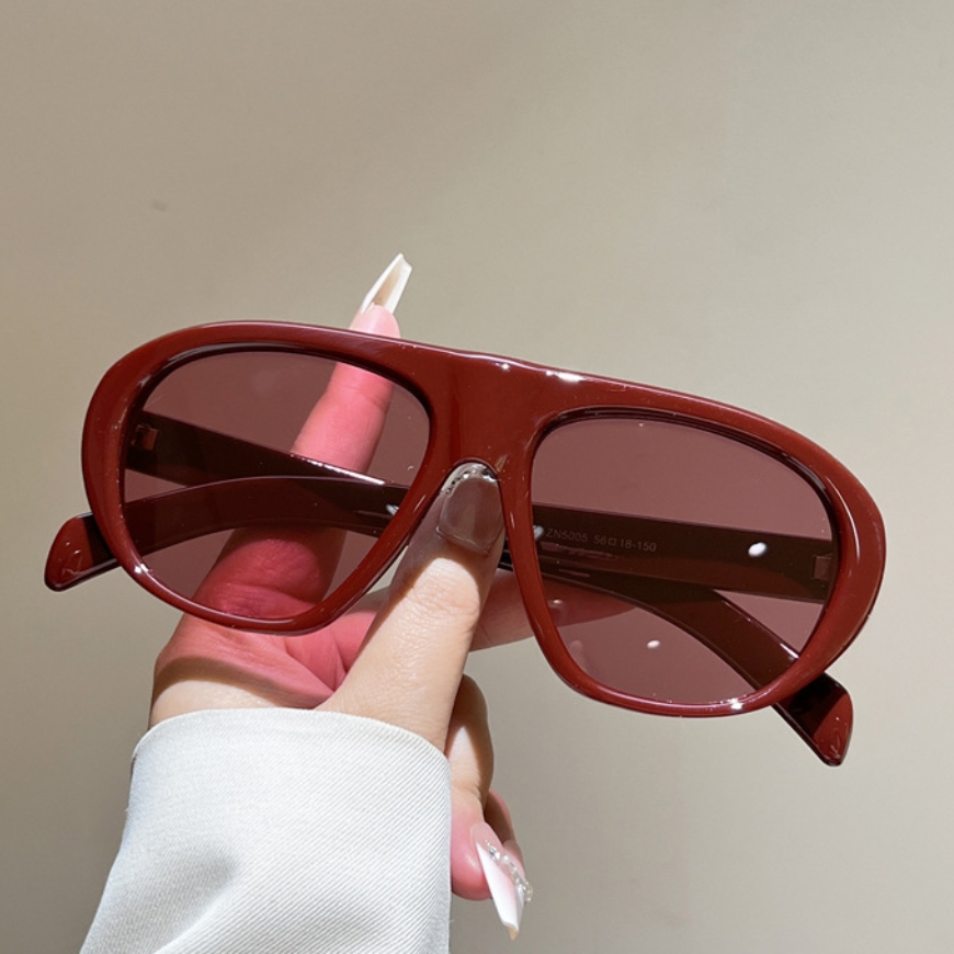 Novos Óculos de Sol Oversized  - Vintage Fashion Streetwear avaliação e preço