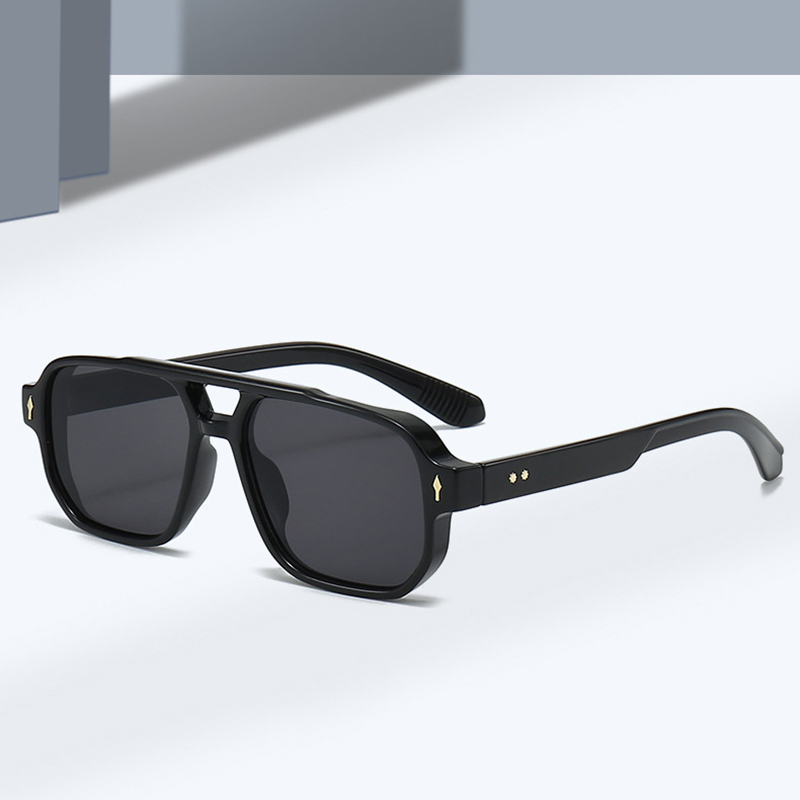 Óculos de Sol Quadrados Vintag - Vintage Fashion Streetwear avaliação e preço