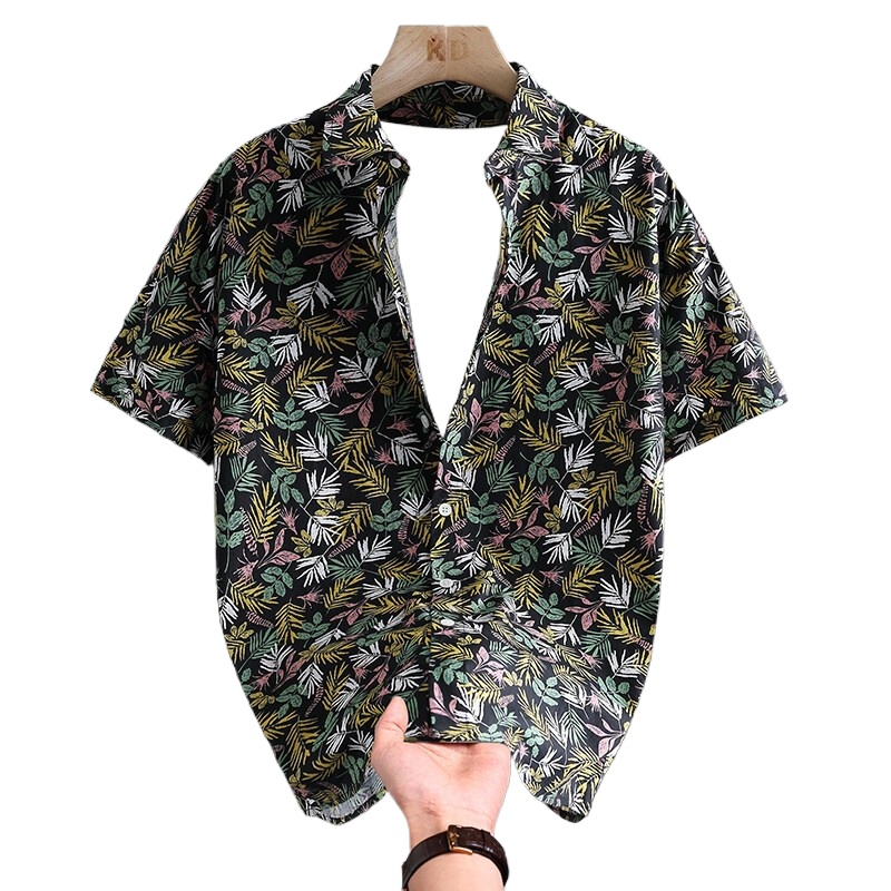Camisa Masculina de Verão Hava - Printed Floral Shirt avaliação e preço