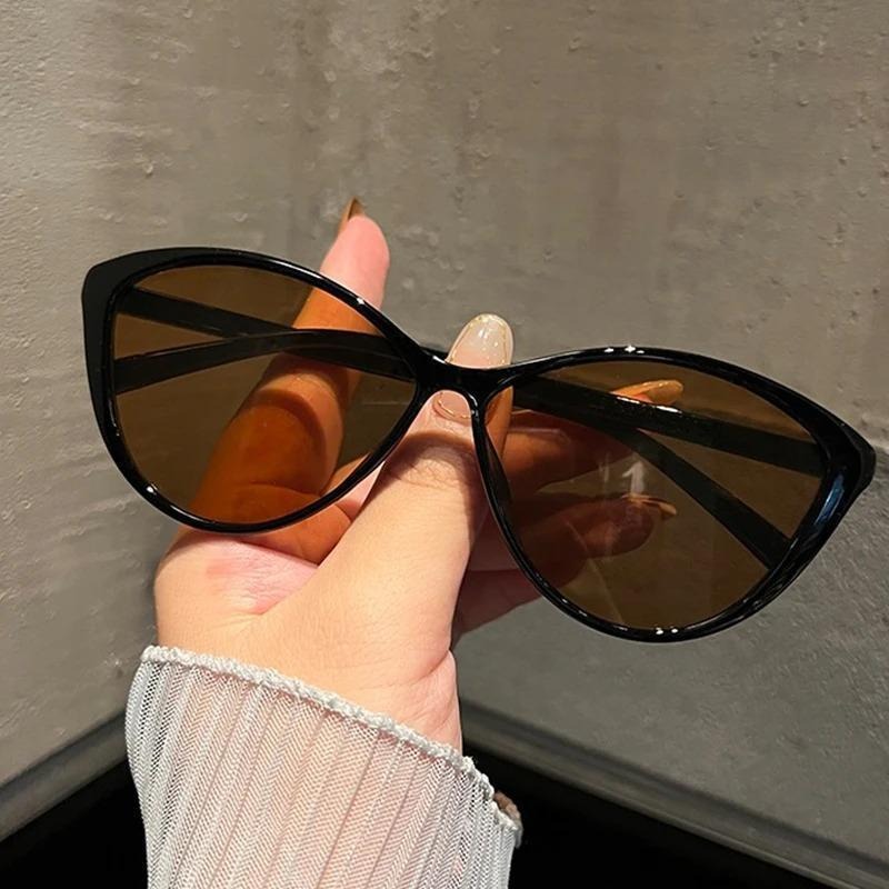 Óculos de Sol Retro Cat Eye pa - Vintage Fashion Streetwear avaliação e preço